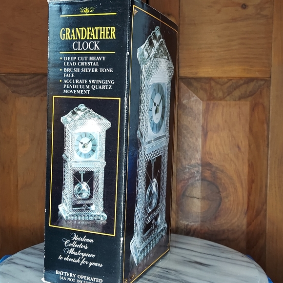 Crystal Grandfather Clock - Picture 4 of 9